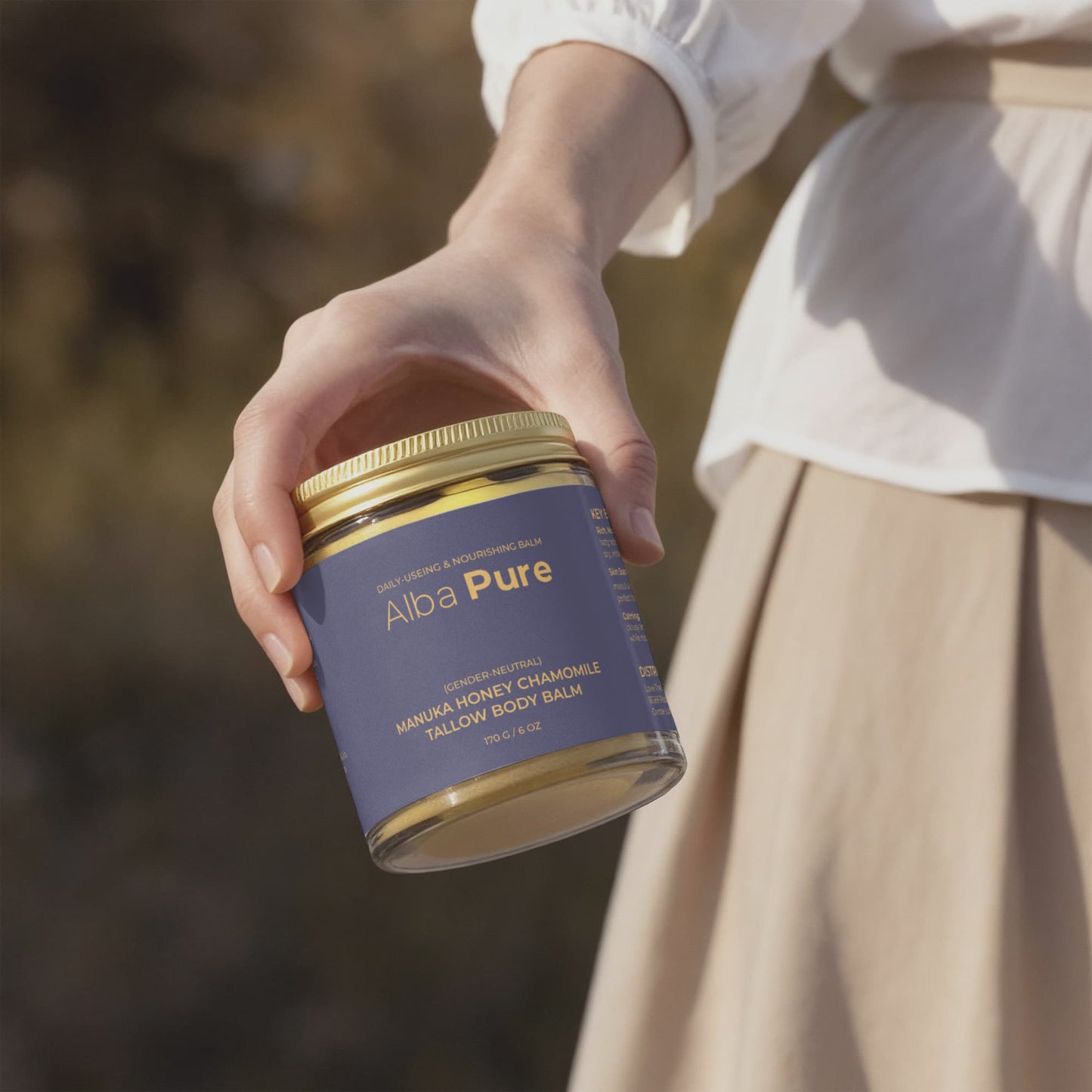 Manuka Honey Chamomile Tallow Body Balm