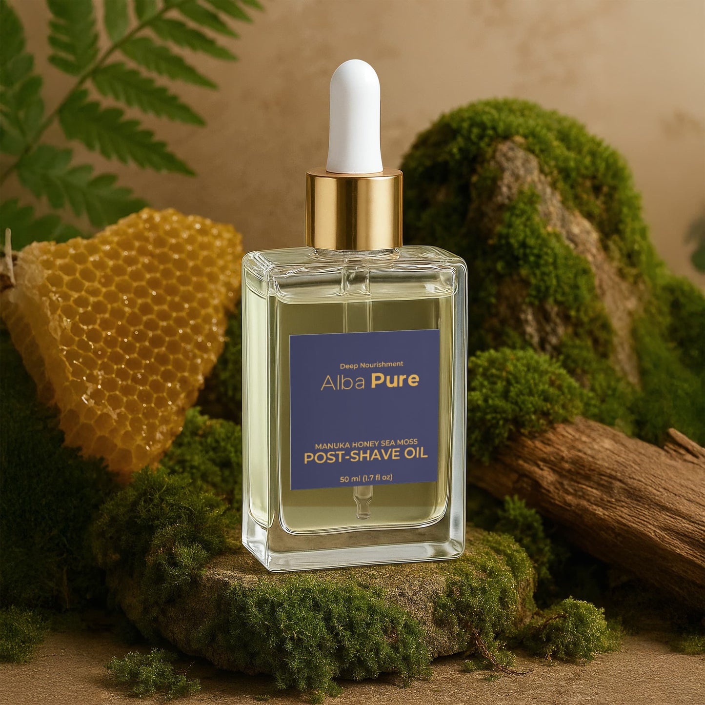 Manuka Honey Sea Moss Post-Shave Oil