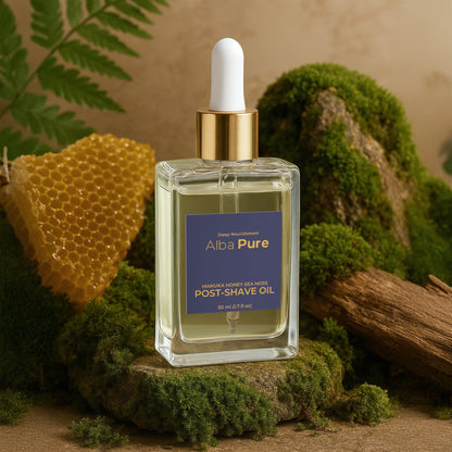 Manuka Honey Sea Moss Post-Shave Oil