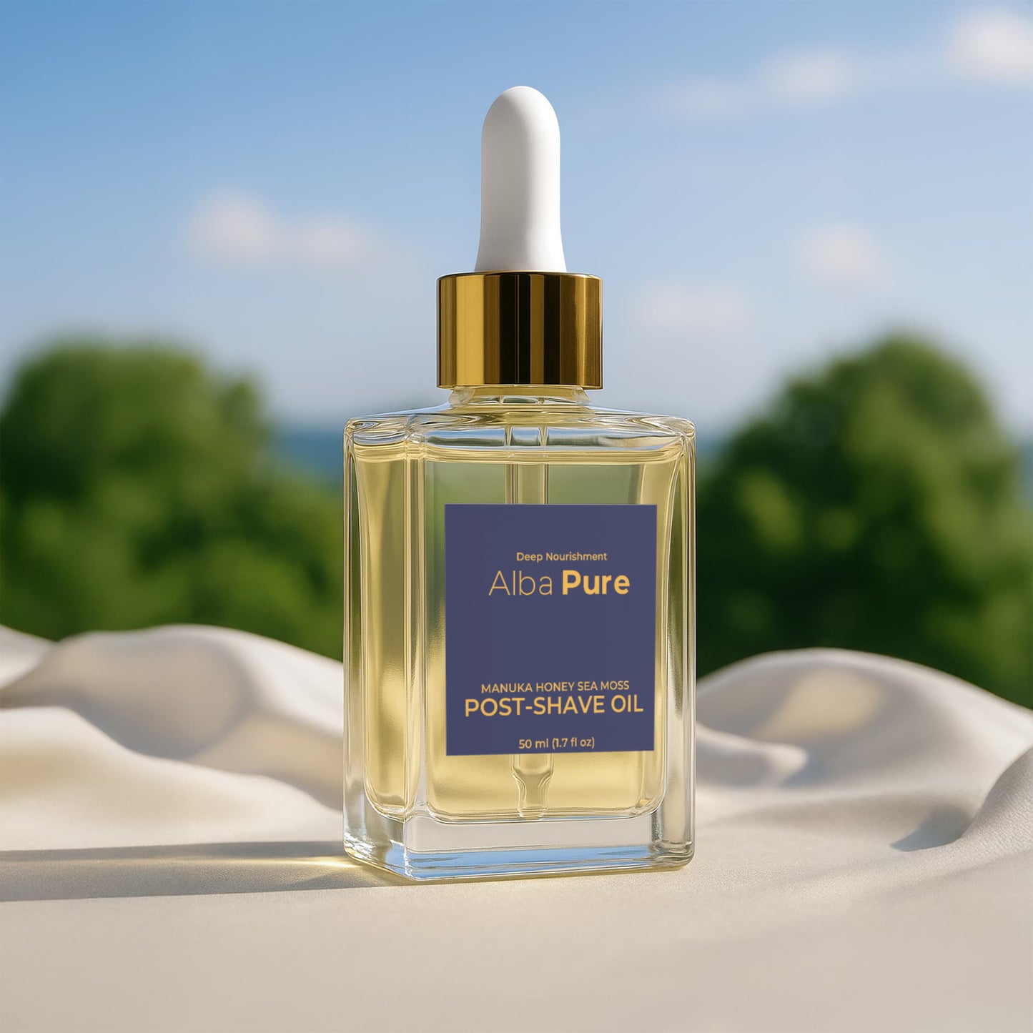 Manuka Honey Sea Moss Post-Shave Oil